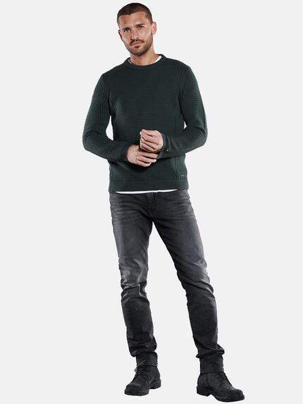 emilio adani Herren Pullover strukturiert Türkis 33692 emilio adani Herren Pullover strukturiert Türkis 33692