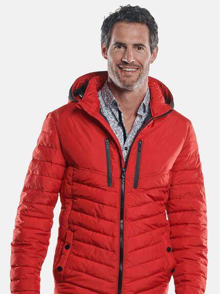 engbers Herren Steppjacke mit abnehmbarer Kapuze Bordeaux 30206 engbers Herren Steppjacke mit abnehmbarer Kapuze Bordeaux 30206