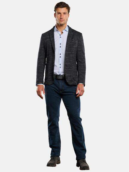 engbers Herren Sakko meliert Saphirblau 33600