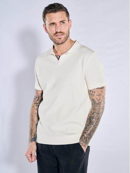 emilio adani Polo-Shirt uni Braunbeige