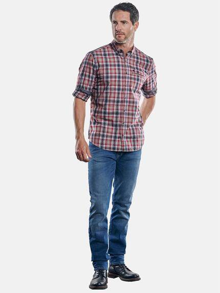 engbers Herren Karohemd Bordeaux 30147 engbers Herren Karohemd Bordeaux 30147