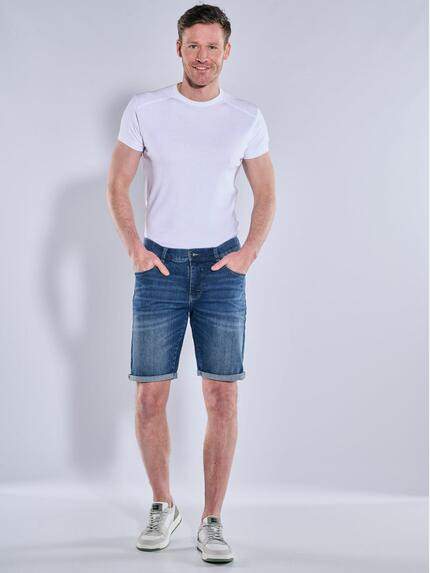 engbers Herren Jeans-Shorts regular Mittelblau 39019 engbers Herren Jeans-Shorts regular Mittelblau 39019