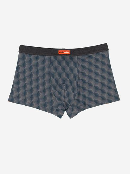 emilio adani Boxershorts gemustert Saphirblau