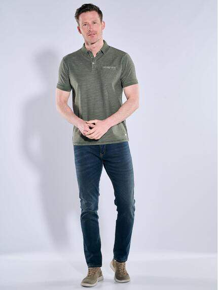 engbers Herren Polo-Shirt strukturiert Oliv 38981 engbers Herren Polo-Shirt strukturiert Oliv 38981