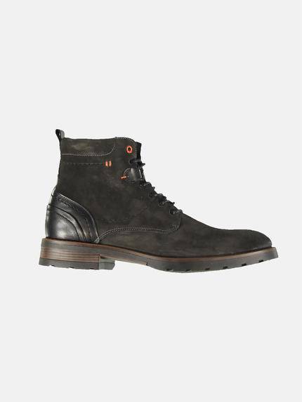 emilio adani Boots aus Veloursleder Granitgrau