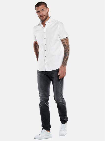 emilio adani Herren Hemd uni Weiß 33265 emilio adani Herren Hemd uni Weiß 33265