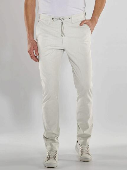 ENGBERS GERMANY Chino regular Hellgrau