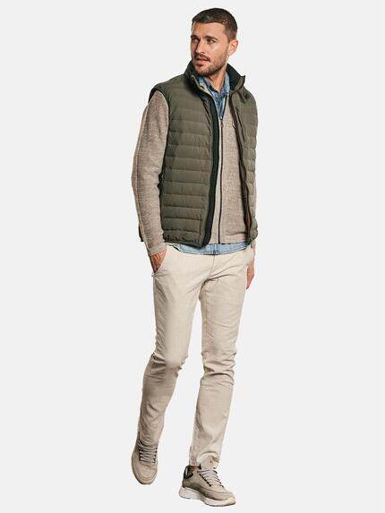emilio adani Herren Weste gesteppt Grün 32568 emilio adani Herren Weste gesteppt Grün 32568