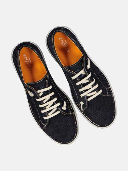 engbers Herren Sportiver Sneaker Marineblau 32610 engbers Herren Sportiver Sneaker Marineblau 32610