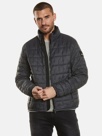 emilio adani Steppjacke regular Dunkelgrau
