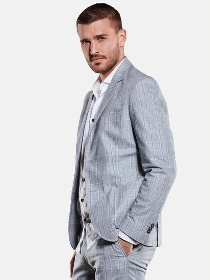 emilio adani Anzug-Sakko slim fit Brilliantblau