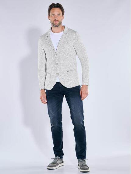 engbers Herren Strick-Sakko strukturiert Naturweiss 39627 engbers Herren Strick-Sakko strukturiert Naturweiss 39627