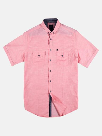 engbers Herren Kerniges Hemd mit Galon-Tape Rosa 29425 engbers Herren Kerniges Hemd mit Galon-Tape Rosa 29425