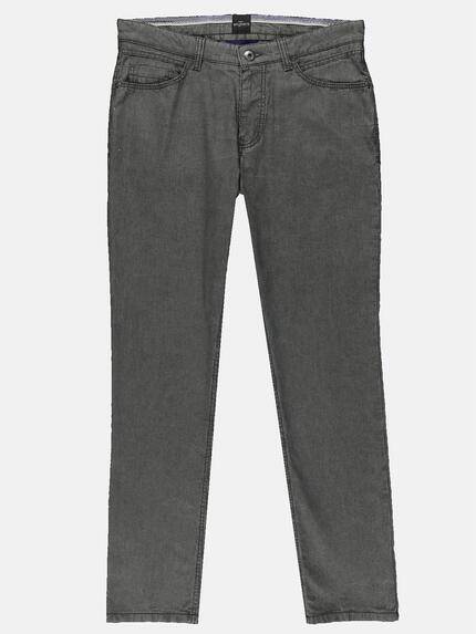 engbers Herren Hose mit Minimalmuster Grau 31867 engbers Herren Hose mit Minimalmuster Grau 31867