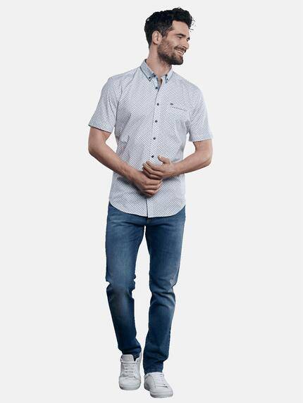 engbers Herren Hemd kurzarm Marineblau 30663 engbers Herren Hemd kurzarm Marineblau 30663