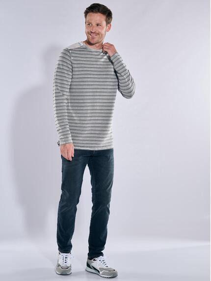 engbers Herren Langarm-Shirt regular Grau 37296 engbers Herren Langarm-Shirt regular Grau 37296