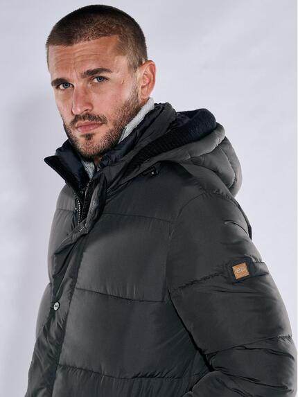 emilio adani Herren Mantel regular Grau 37468 emilio adani Herren Mantel regular Grau 37468