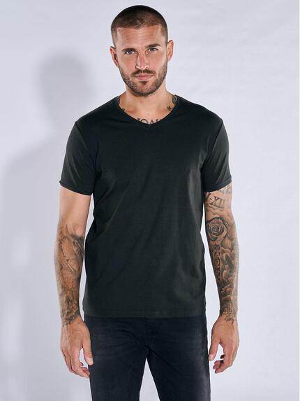emilio adani Basic-Shirt "My Favorite" Schwarz
