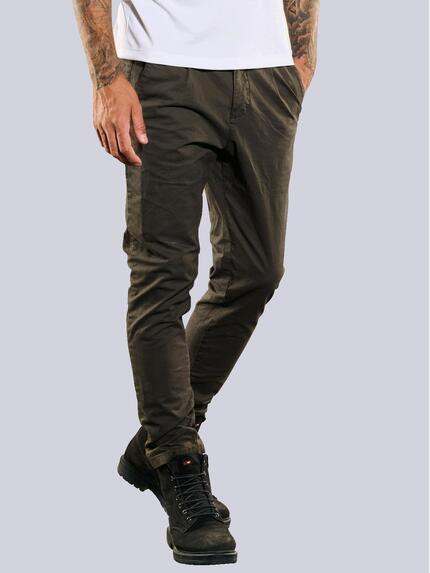 emilio adani Chino mit Gummibund Khaki