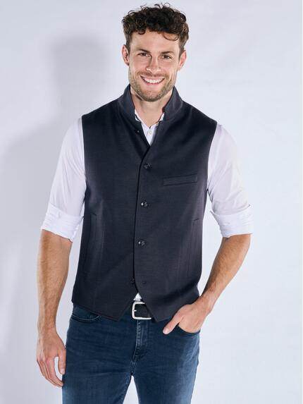 emilio adani Herren Sakko-Weste aus elastischem Warenmaterial Saphirblau 39142 emilio adani Herren Sakko-Weste aus elastischem Warenmaterial Saphirblau 39142