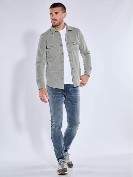 emilio adani Herren Sweat-Hemd strukturiert Gruen 39578 emilio adani Herren Sweat-Hemd strukturiert Gruen 39578