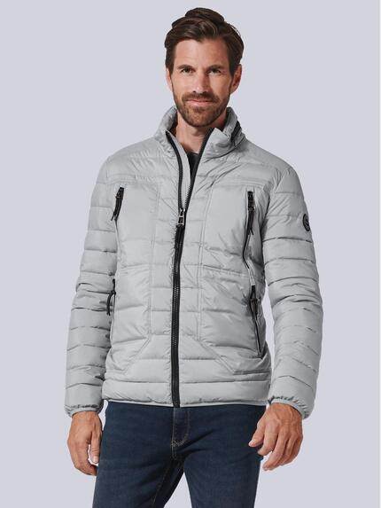 engbers Steppjacke regular Silbergrau
