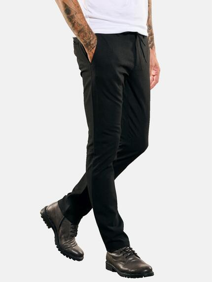 emilio adani Retro-Hose mit Tunnelzug Anthrazit