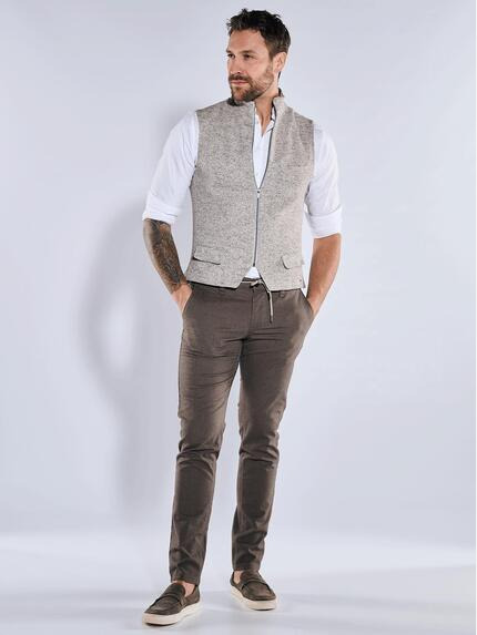 emilio adani Herren Sakko-Weste slim fit Beige 36381 emilio adani Herren Sakko-Weste slim fit Beige 36381