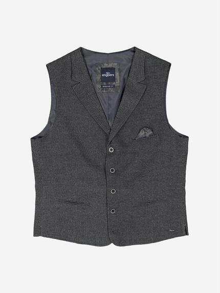 engbers Herren Sakko-Weste regular Anthrazit 37546