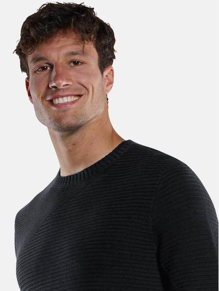 engbers Herren Pullover strukturiert Schwarz 33386 engbers Herren Pullover strukturiert Schwarz 33386