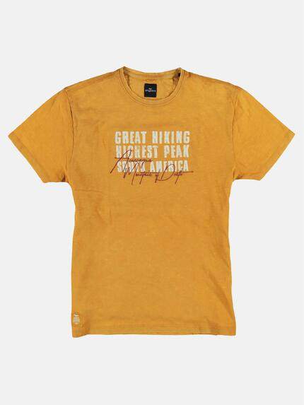 engbers Herren Rundhals T-Shirt Rapsgelb 25892