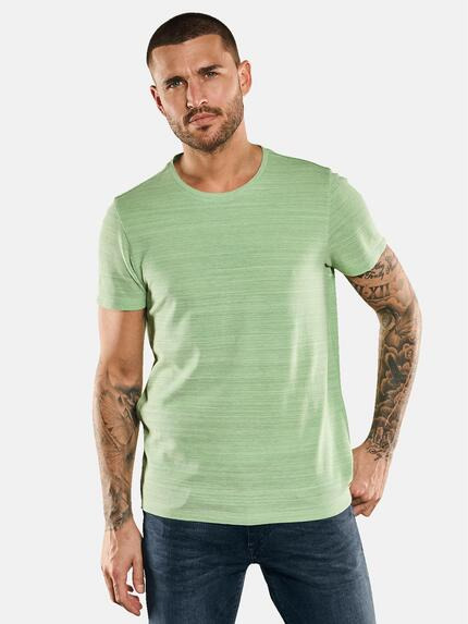 emilio adani Rundhals T-Shirt Pastellgrün