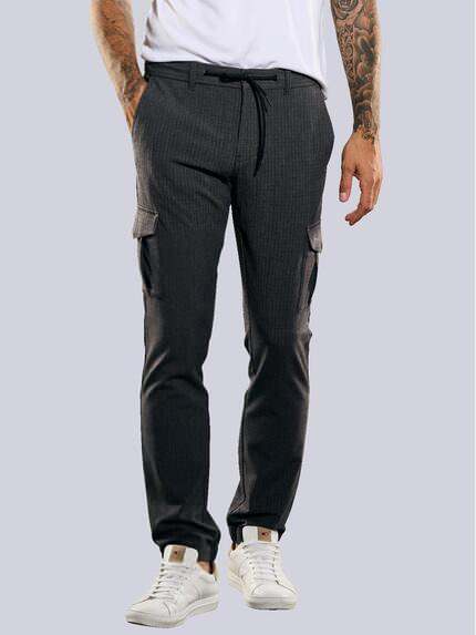emilio adani Cargohose regular Anthrazit