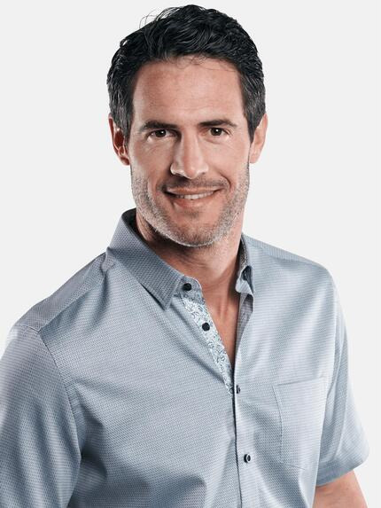 engbers Herren 100% bügelfreies Hemd Saphirblau 29455 engbers Herren 100% bügelfreies Hemd Saphirblau 29455