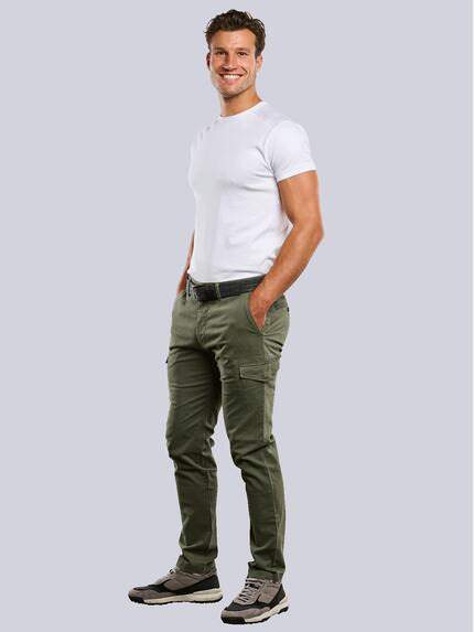 engbers Herren Cargohose straight Grün 33537 engbers Herren Cargohose straight Grün 33537