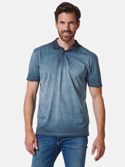 engbers Polo-Shirt regular Indigoblau