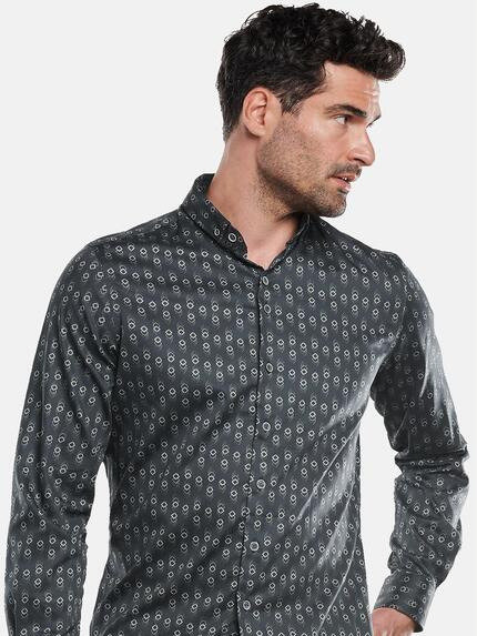 ENGBERS GERMANY Herren Langarm-Hemd dezent glänzend Anthrazit 31887 ENGBERS GERMANY Herren Langarm-Hemd dezent glänzend Anthrazit 31887