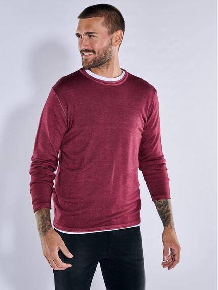 emilio adani Pullover uni Magenta