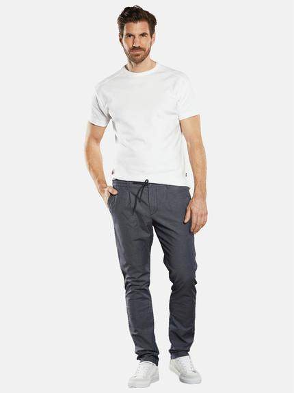 engbers Herren Chino mit Tunnelzug Blau 34653 engbers Herren Chino mit Tunnelzug Blau 34653
