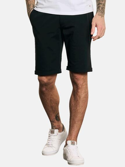 emilio adani High-Stretch Bermuda Schwarz