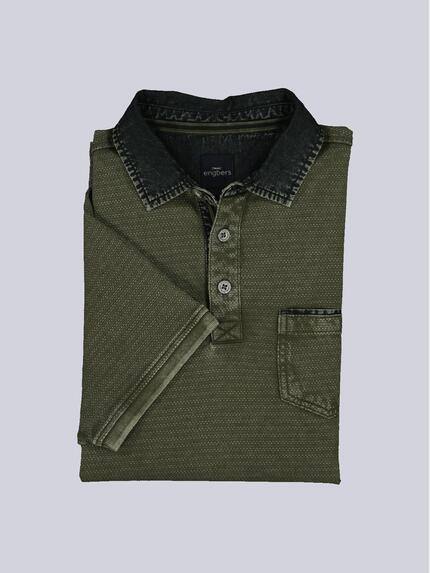 engbers Herren Poloshirt Grün 36728 engbers Herren Poloshirt Grün 36728