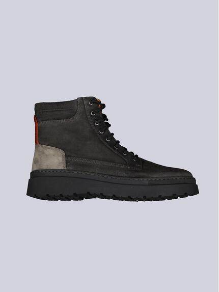 engbers Boots aus Leder Anthrazit