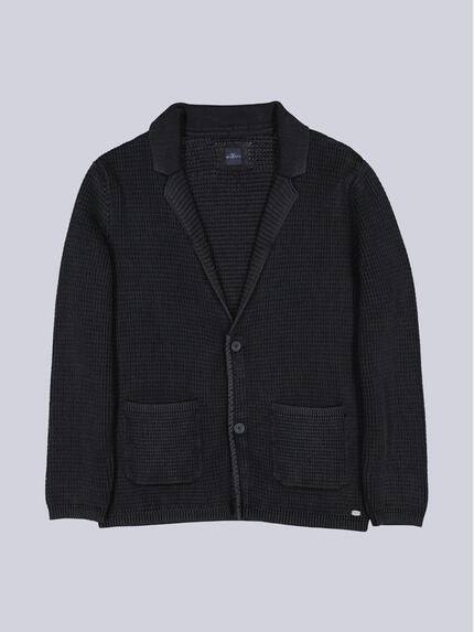 engbers Herren Sakko in edler Strickqualität Schwarz 39523 engbers Herren Sakko in edler Strickqualität Schwarz 39523