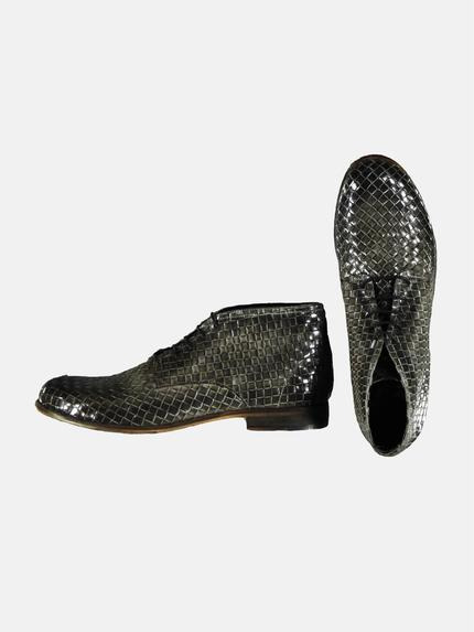 emilio adani Herren Boots mit geflochtener Warenoberfläche Grau 29167 emilio adani Herren Boots mit geflochtener Warenoberfläche Grau 29167