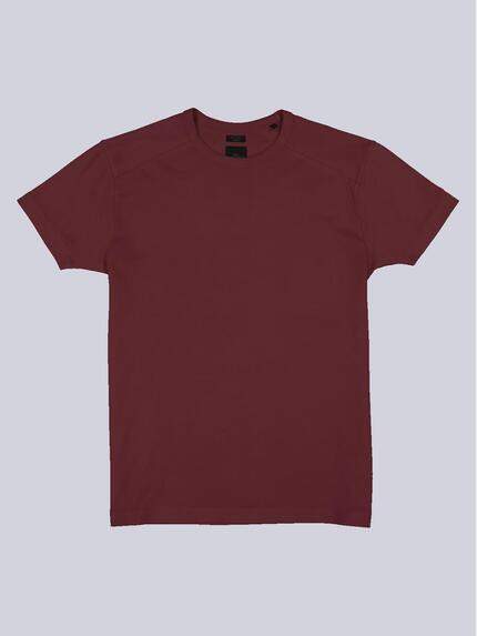 engbers Basic-Shirt "My Favorite" organic Bordeaux