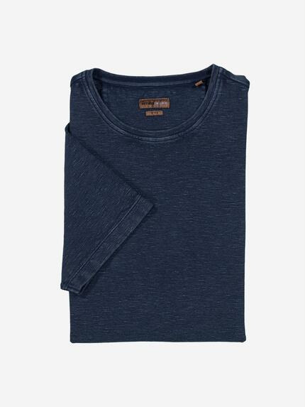 emilio adani T-Shirt slim fit Saphirblau