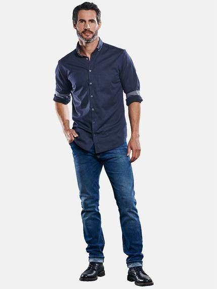 engbers Herren Hemd "My Favorite" Blau 30635 engbers Herren Hemd "My Favorite" Blau 30635