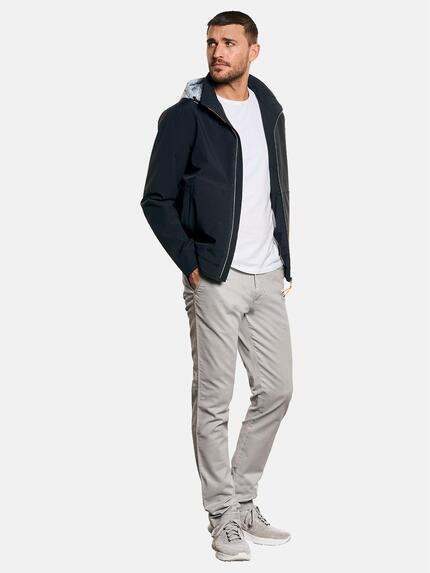 emilio adani Herren Jacke mit abnehmbarer Kapuze Blau 32574 emilio adani Herren Jacke mit abnehmbarer Kapuze Blau 32574