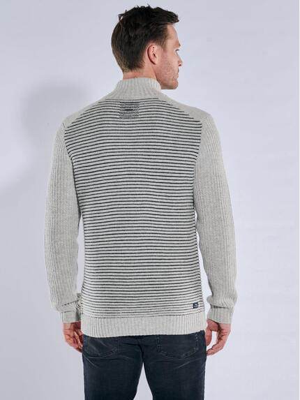 engbers Herren Troyer mit Streifenstruktur Hellgrau 39541 engbers Herren Troyer mit Streifenstruktur Hellgrau 39541