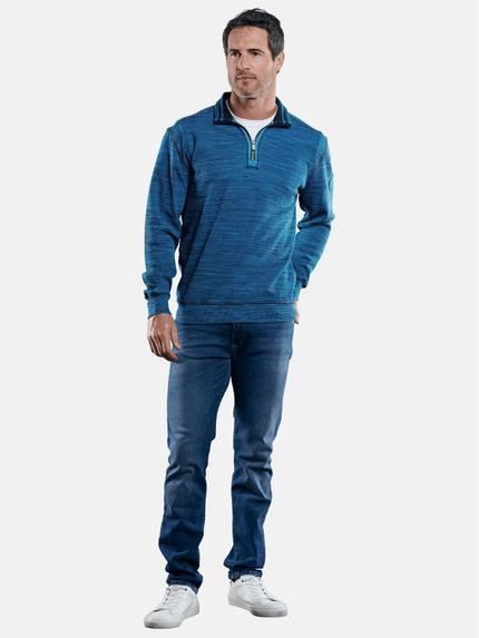 engbers Herren Sportives Sweatshirt mit Badge Royalblau 29231 engbers Herren Sportives Sweatshirt mit Badge Royalblau 29231